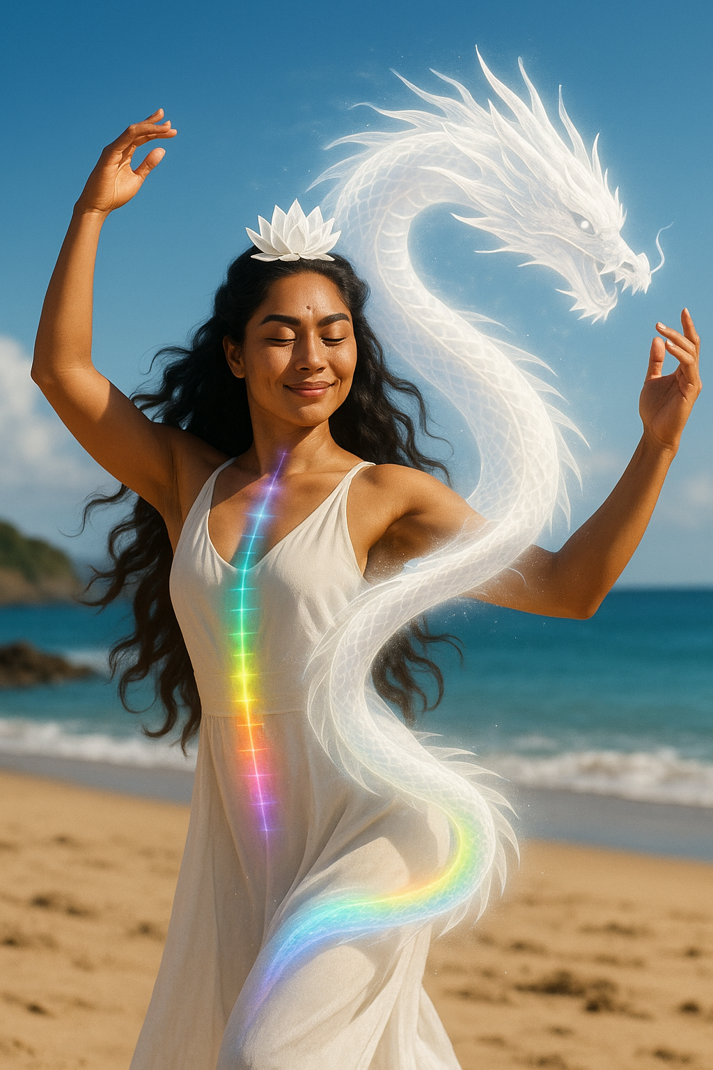 Rainbow Dragon Light‑Body Initiation