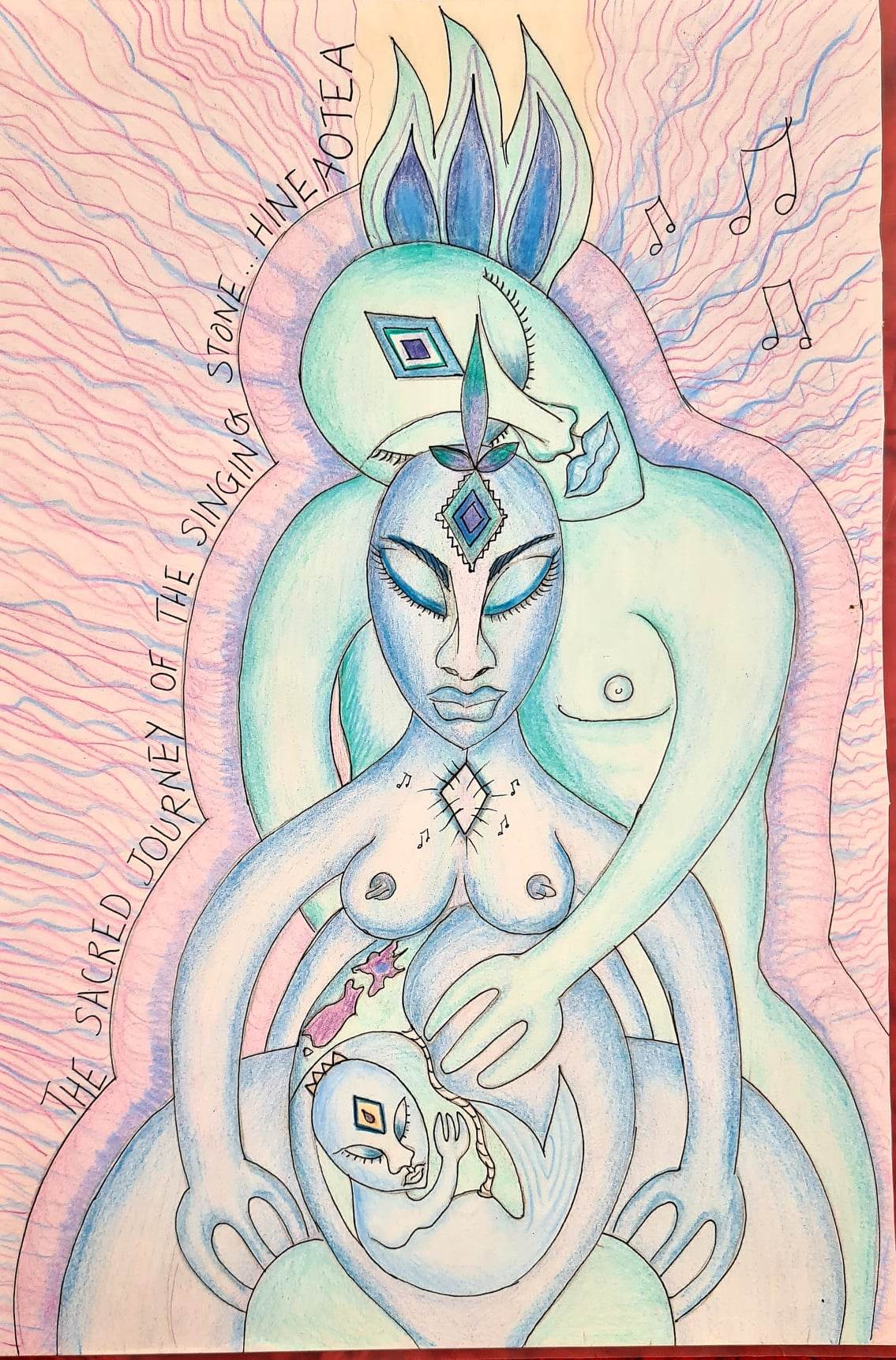 The Hine Aotea Avatar Drawing