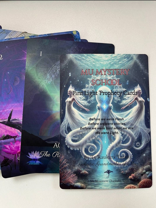 PRE-ORDERS FIRST LIGHT PROPHECY CARDS ~ MU MYSTERY SCHOOL